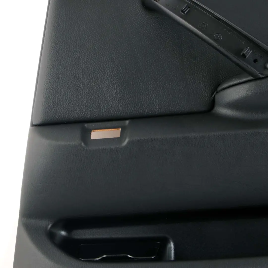 Right O/S Door Card Black Leather Interior Trim Panel to BMW X5 Series E53 Rear with Part number 7079708 BMW X5 Series E53 Rear Right O/S Door Card Black Leather Interior Trim Panel - SKU 7079708-1 - Part number 7079708