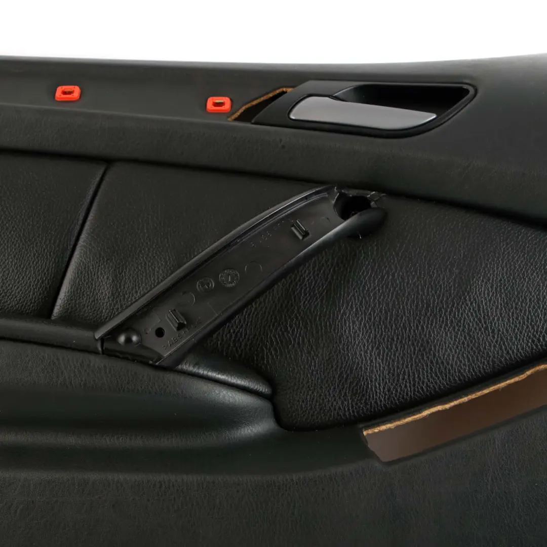 Front Left N/S Door Card Black Leather Interior Trim Panel to BMW X5 Series E53 with Part number 7079847 BMW X5 Series E53 Front Left N/S Door Card Black Leather Interior Trim Panel - SKU 7079847 - Part number 7079847