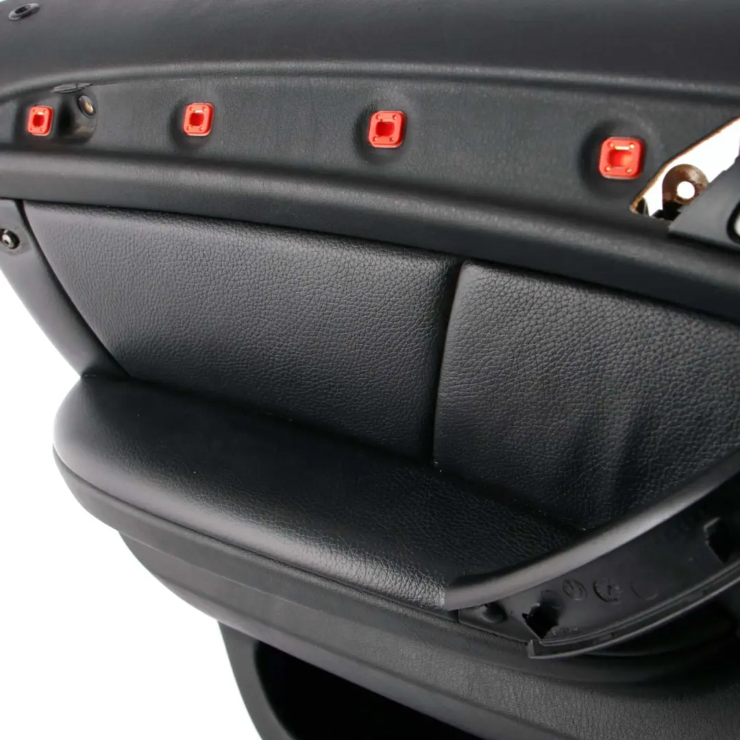 Front Left N/S Door Card Black Leather Interior Trim Panel to BMW X5 Series E53 with Part number 7079847 BMW X5 Series E53 Front Left N/S Door Card Black Leather Interior Trim Panel - SKU 7079847 - Part number 7079847