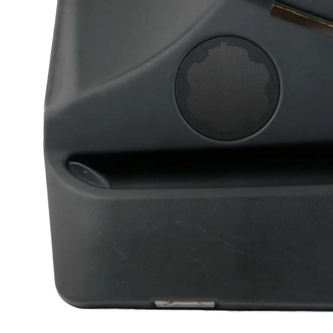 BMW X5 E53 Door Card Front Right O/S Black Leather Interior Trim Panel - SKU 7079848-1 - Part number 7079848