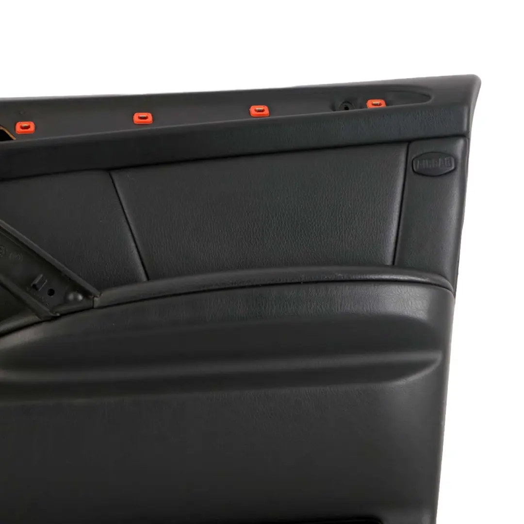 BMW X5 E53 Door Card Front Right O/S Black Leather Interior Trim Panel - SKU 7079848-1 - Part number 7079848