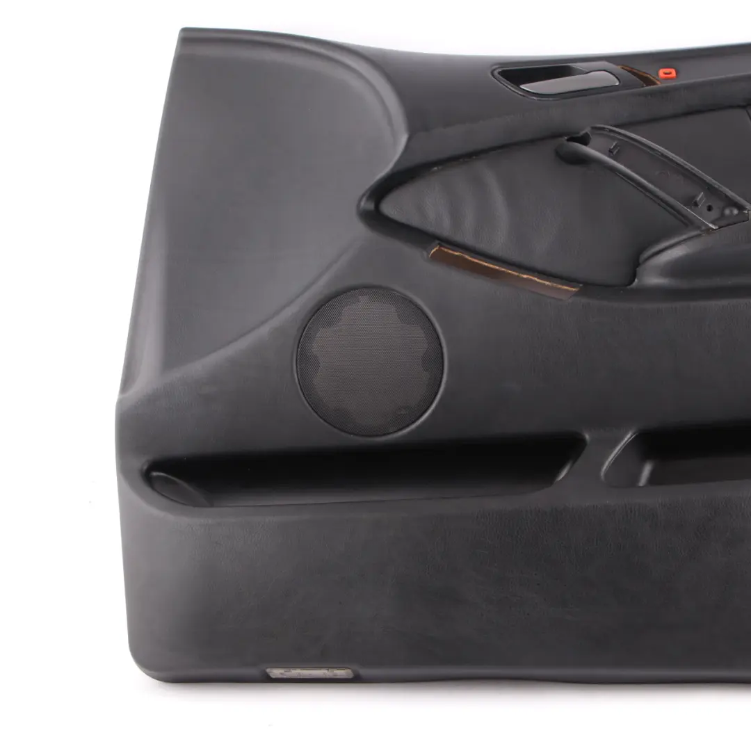 Front Right O/S Door Card Black Leather Interior Trim Panel to BMW X5 Series E53 with Part number 7079848 BMW X5 Series E53 Front Right O/S Door Card Black Leather Interior Trim Panel - SKU 7079848 - Part number 7079848