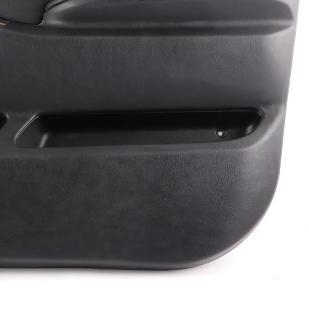 BMW X5 Series E53 Front Right O/S Door Card Black Leather Interior Trim Panel - SKU 7079848 - Part number 7079848