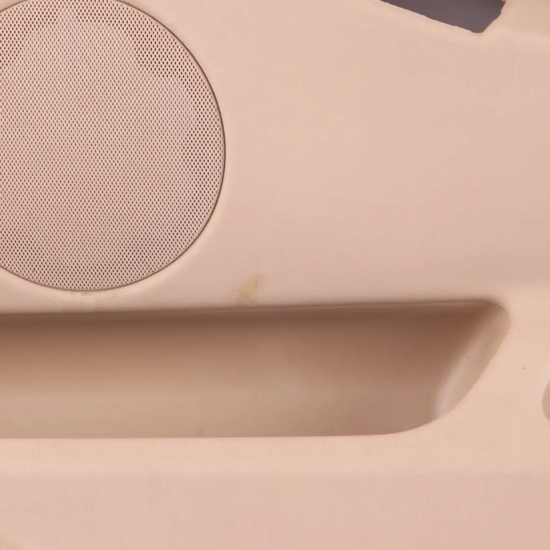 BMW X5 E53 Door Card Trim Front Right O/S Panel Leather Beige Hellbeige 2 - SKU 7079850-1 - Part number 7079850