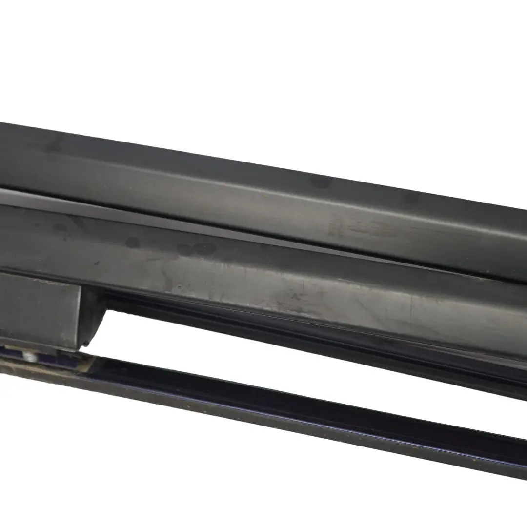 BMW 5 E61 Touring Set Roof Railing Bars Left Right N/O/S Tiefseeblau Blue - A76 - SKU 7079945-DSB - Part number 7079945