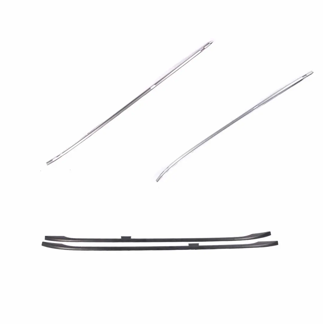 BMW E61 Touring Roof Railing Bars Left Right N/O/S Set Spacegrau Space Grey A08 - SKU 7079945-SCG - Part number 7079945