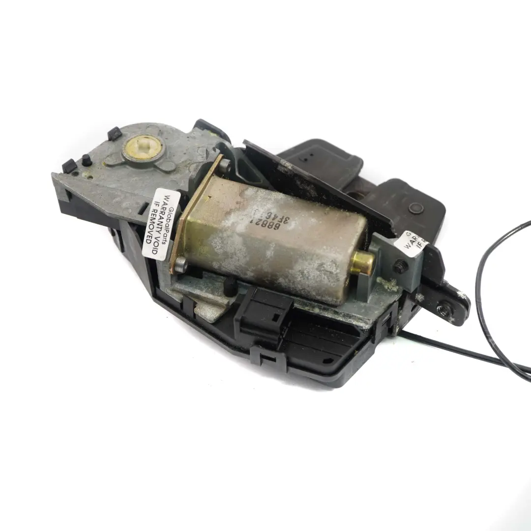 Servo Cierre Tapa Tronco Superior Pestillo Ventana Trasera para BMW X5 E53 con número de pieza 7111008 BMW X5 E53 Servo Cierre Tapa Tronco Superior Pestillo Ventana Trasera - SKU 7111008 - Número de pieza 7111008