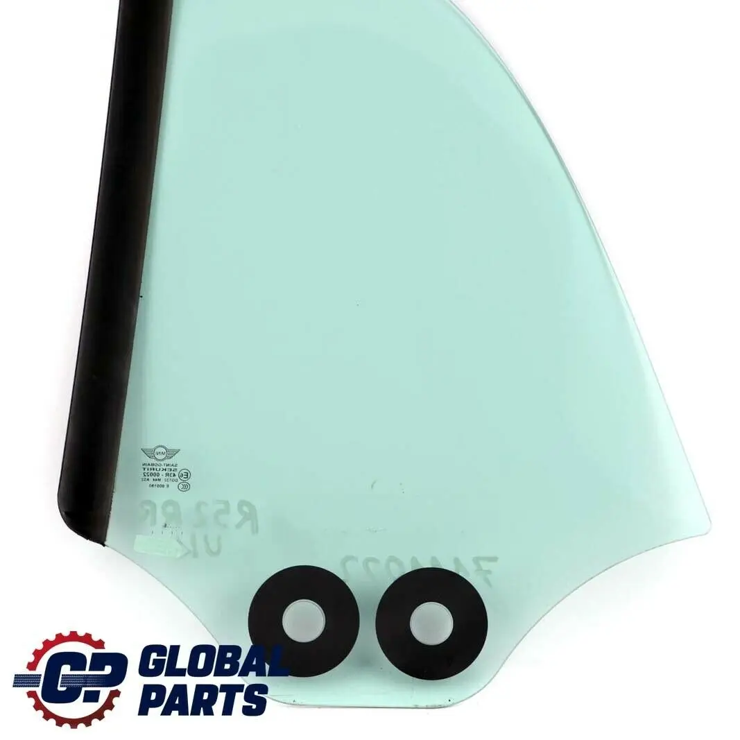 Side Window Rear Right O/S Glass Glazing AS2 Green to Mini R52 Cabrio with Part number 7111022 Mini R52 Cabrio Side Window Rear Right O/S Glass Glazing AS2 Green - SKU 7111022 - Part number 7111022
