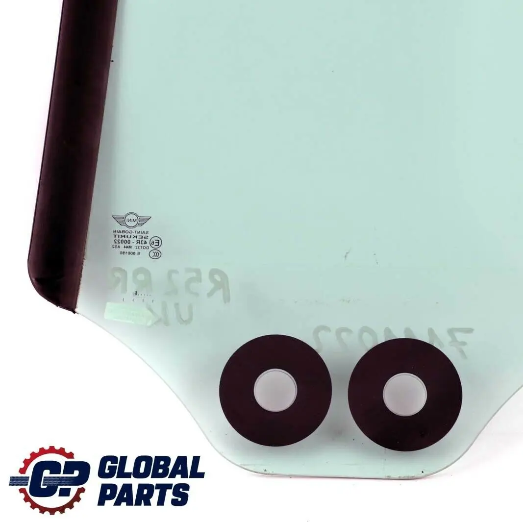 Fenêtre Latérale Arrière Droite Vitrage AS2 Vert pour Mini R52 Cabrio à propos du numéro de pièce 7111022 Mini R52 Cabrio Fenêtre Latérale Arrière Droite Vitrage AS2 Vert - SKU 7111022 - Numéro de pièce 7111022