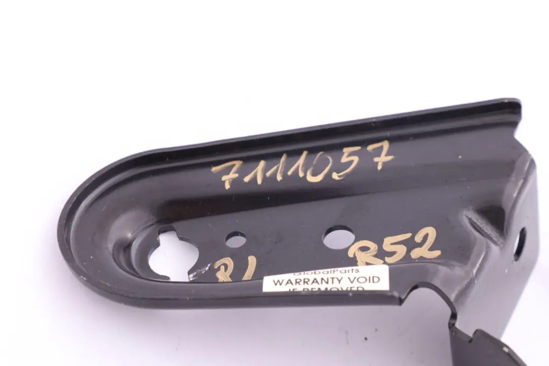 Cadre Siège Arrière Support Gauche pour Mini Cooper Cabrio R52 à propos du numéro de pièce 7111057 Mini Cooper Cabrio R52 Cadre Siège Arrière Support Gauche - SKU 7111057 - Numéro de pièce 7111057