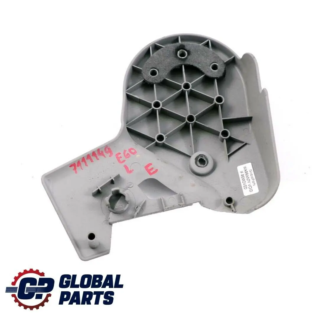 BMW 5 Series E60 E61 Seat Covering Cover Trim Inner Left N/S Grau Grey - SKU 7111149 - Part number 7111149