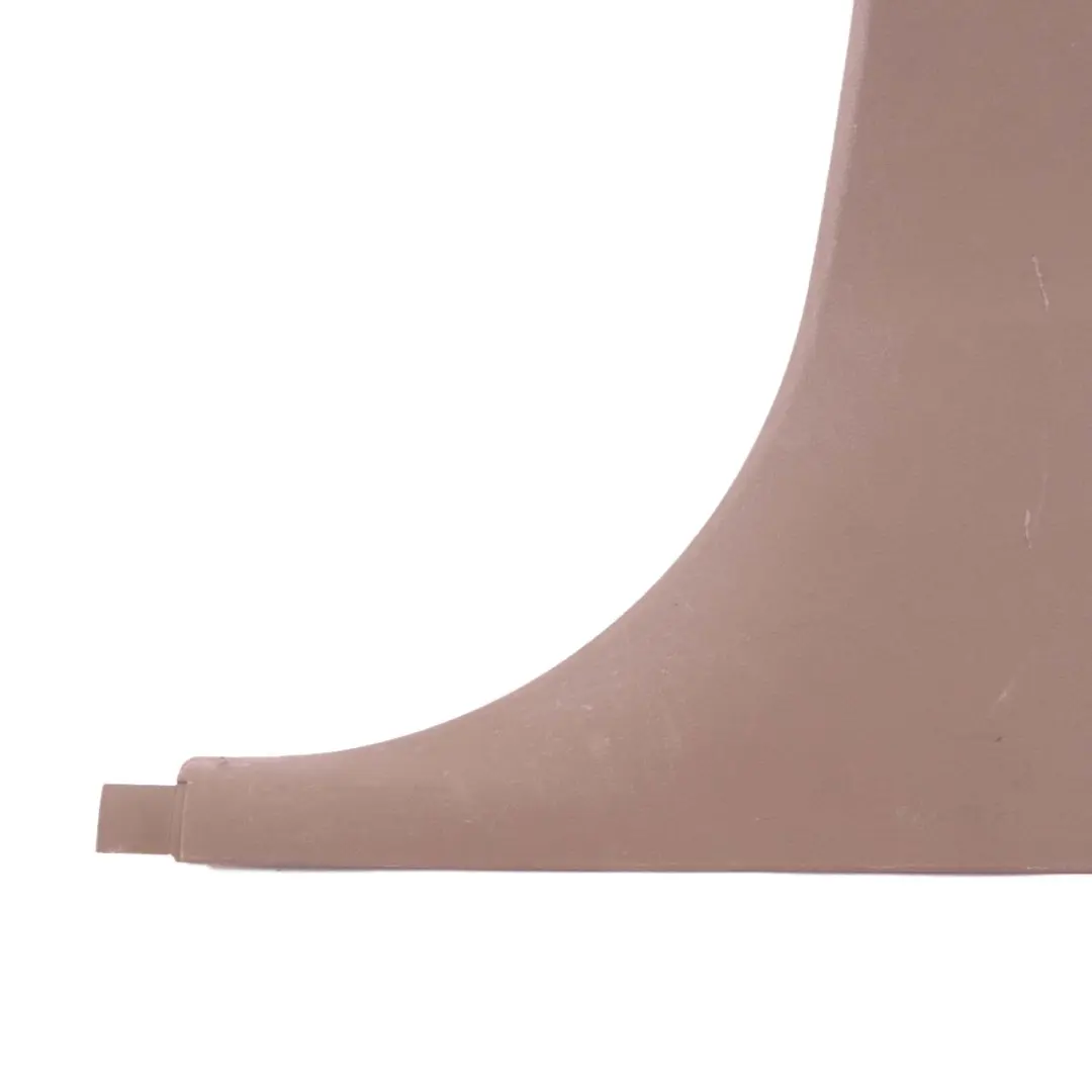 Interior Trim Column BMW E60 E61 LCI Panel B Pillar Bottom Right Truffle Brown to with Part number 7027090 Interior Trim Column BMW E60 E61 LCI Panel B Pillar Bottom Right Truffle Brown - SKU 7111338-1 - Part number 7027090