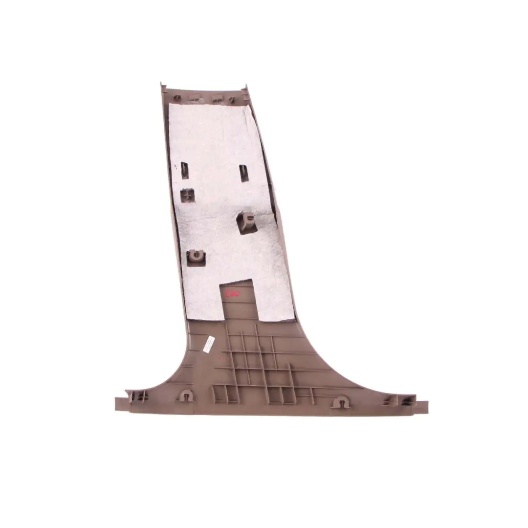 Interior Trim Column BMW E60 E61 LCI Panel B Pillar Bottom Right Truffle Brown to with Part number 7027090 Interior Trim Column BMW E60 E61 LCI Panel B Pillar Bottom Right Truffle Brown - SKU 7111338-1 - Part number 7027090