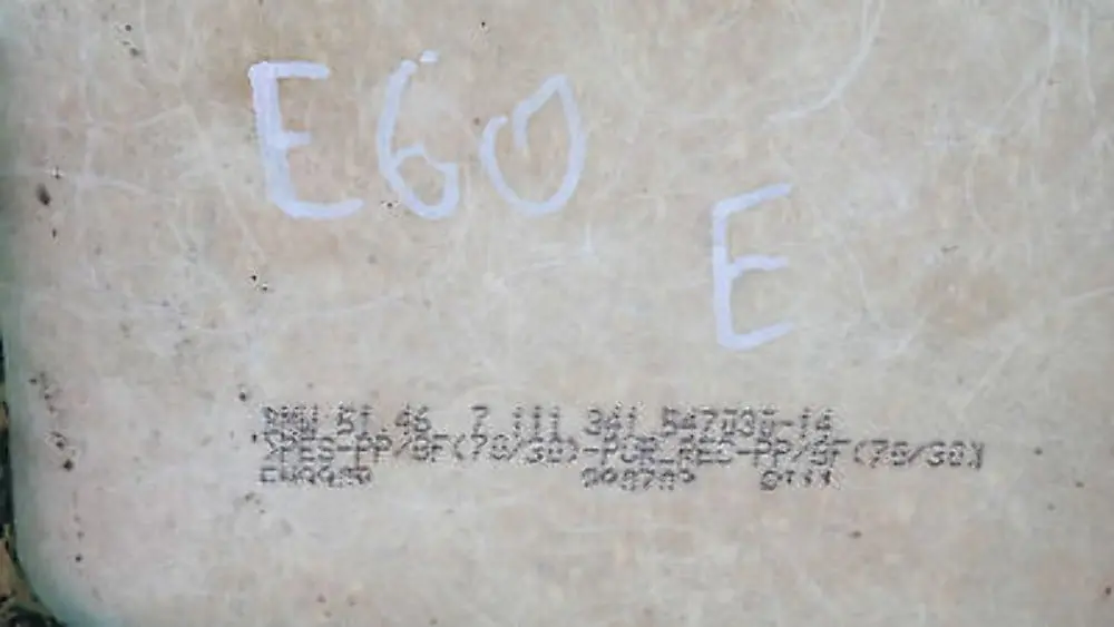 BMW 5 Series E60 E60N LCI REAR WINDOW SHELF COVER GRAU GREY 5146 - SKU 7111341 - Part number 51467111341