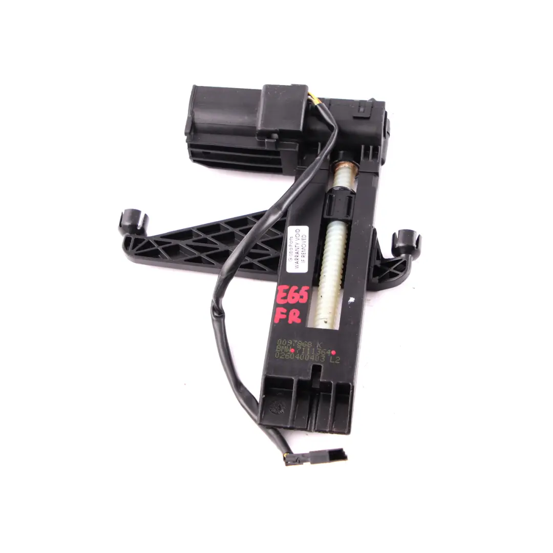 Front Headrest Adjuster Motor With Memory to BMW 5 7 E60 E61 LCI E65 with Part number 7111364 BMW 5 7 E60 E61 LCI E65 Front Headrest Adjuster Motor With Memory - SKU 7111364 - Part number 7111364