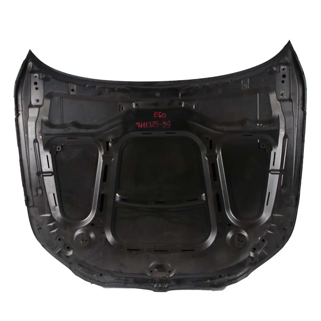 Hood Bonnet BMW E60 E61 Cover Panel Black Sapphire Metallic - 475 to with Part number 7111385 Hood Bonnet BMW E60 E61 Cover Panel Black Sapphire Metallic - 475 - SKU 7111385-BS - Part number 7111385
