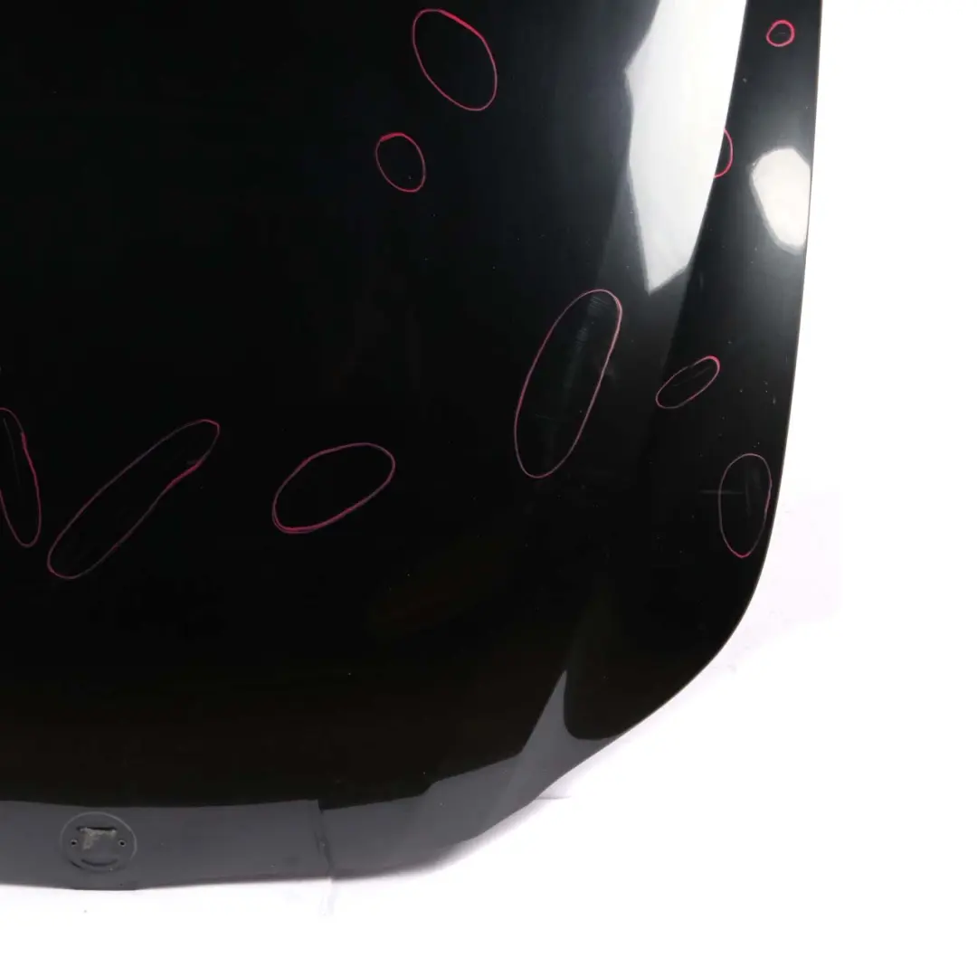  Hood Bonnet BMW E60 E61 Cover Panel Black Sapphire Metallic - 475 - SKU 7111385-BS - Part number 7111385