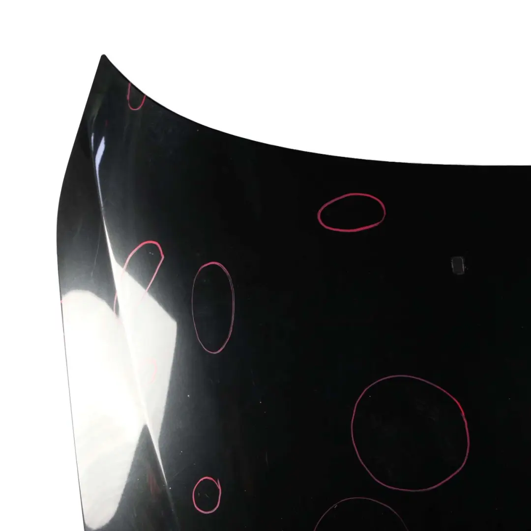  Hood Bonnet BMW E60 E61 Cover Panel Black Sapphire Metallic - 475 - SKU 7111385-BS - Part number 7111385