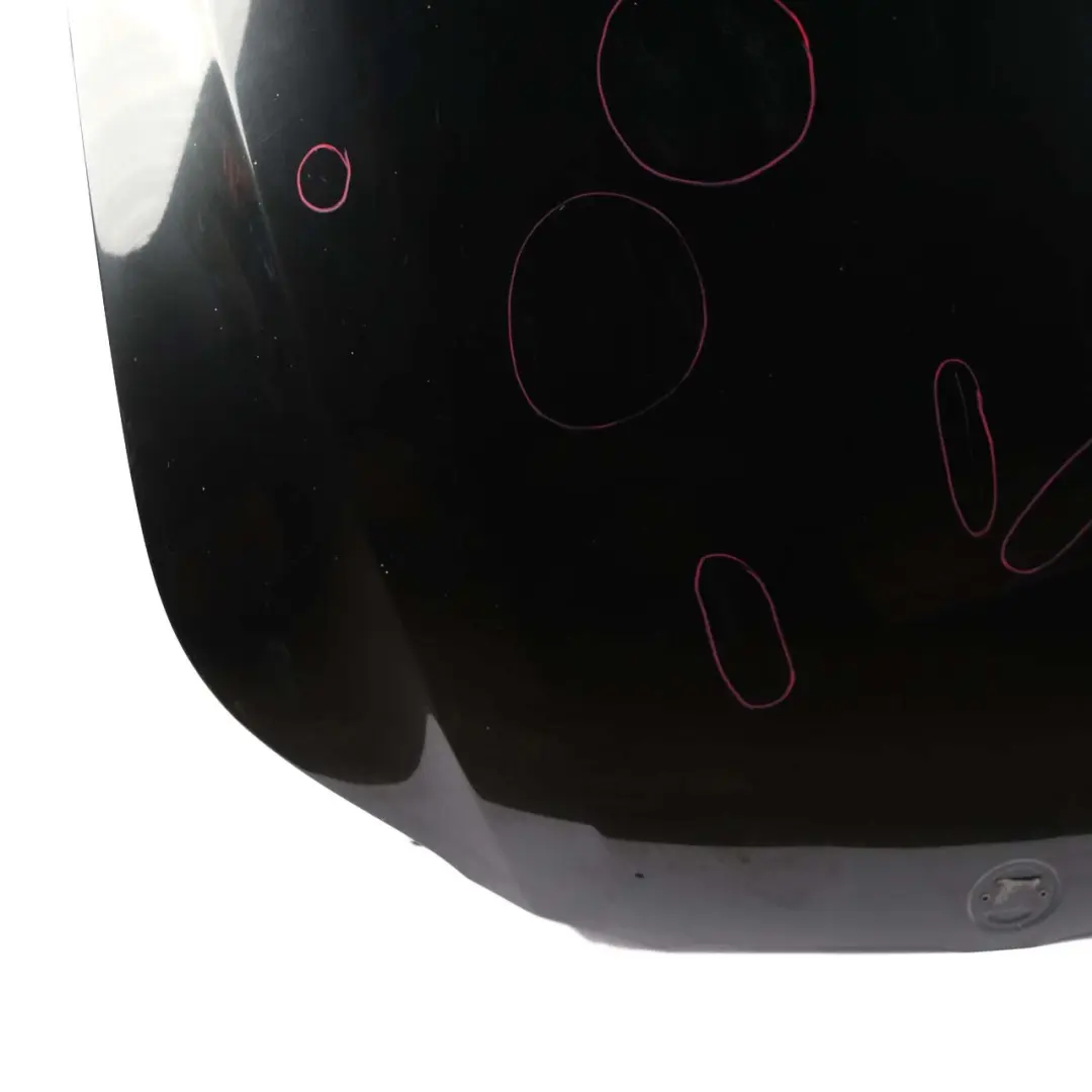  Hood Bonnet BMW E60 E61 Cover Panel Black Sapphire Metallic - 475 - SKU 7111385-BS - Part number 7111385