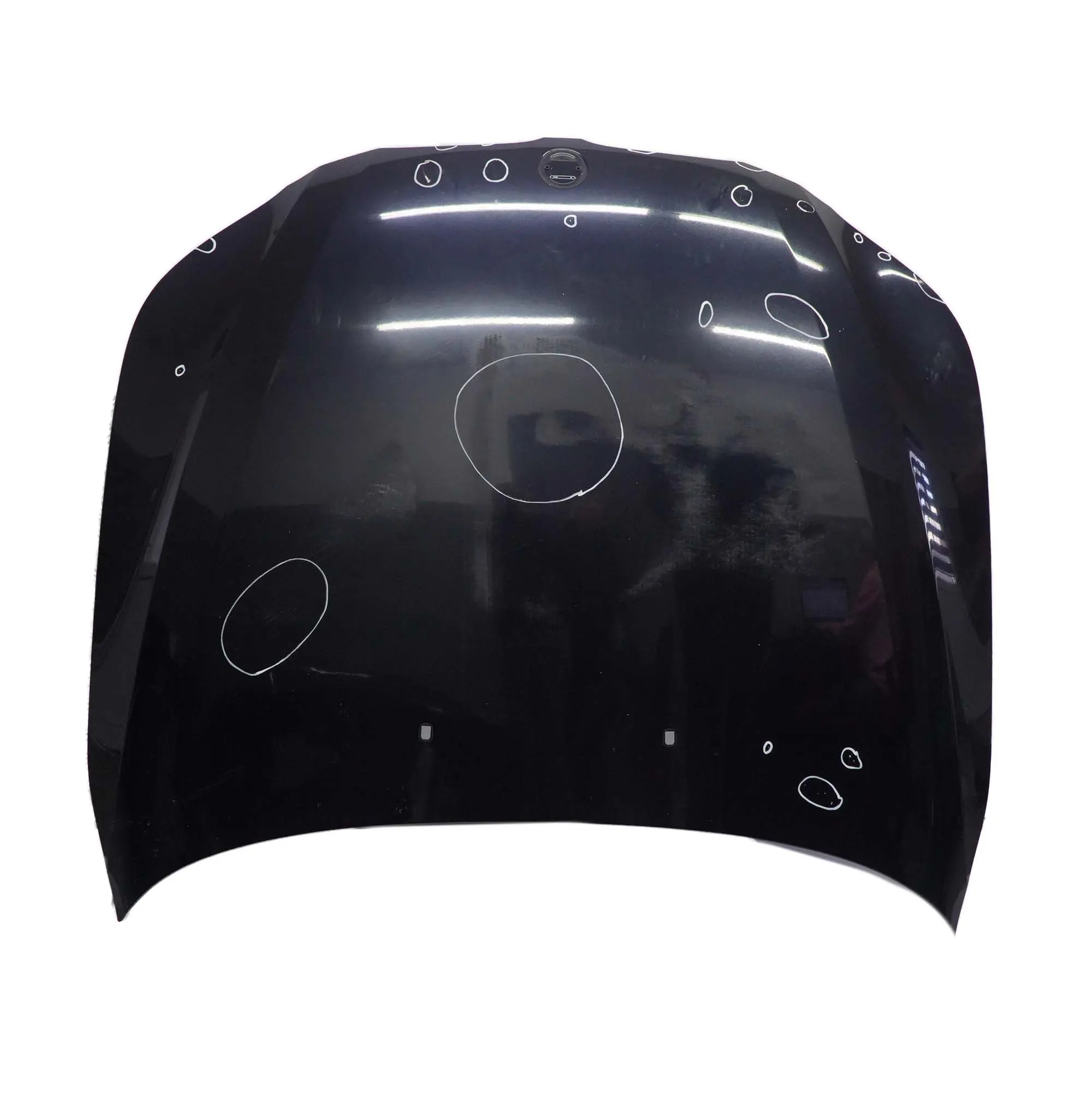 BMW E60 Hood Bonnet Cover Panel Carbonschwarz Black - 416