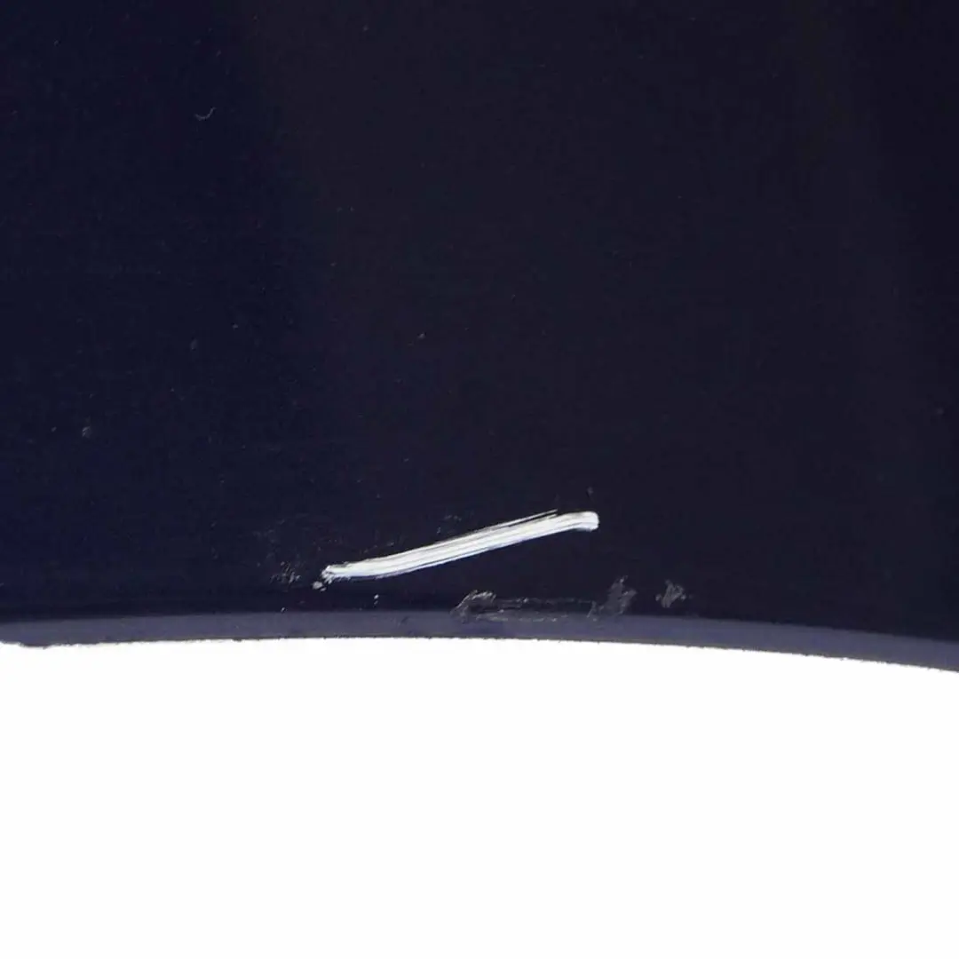 BMW E60 Hood Bonnet Cover Panel Tiefseeblau Deep Sea Blue - A76 - SKU 7111385-DSB - Part number 7111385