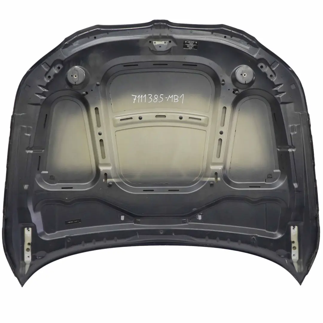 BMW E60 Hood Bonnet Cover Panel Monacoblau Blue Metallic - A35 - SKU 7111385-MB1 - Part number 7111385