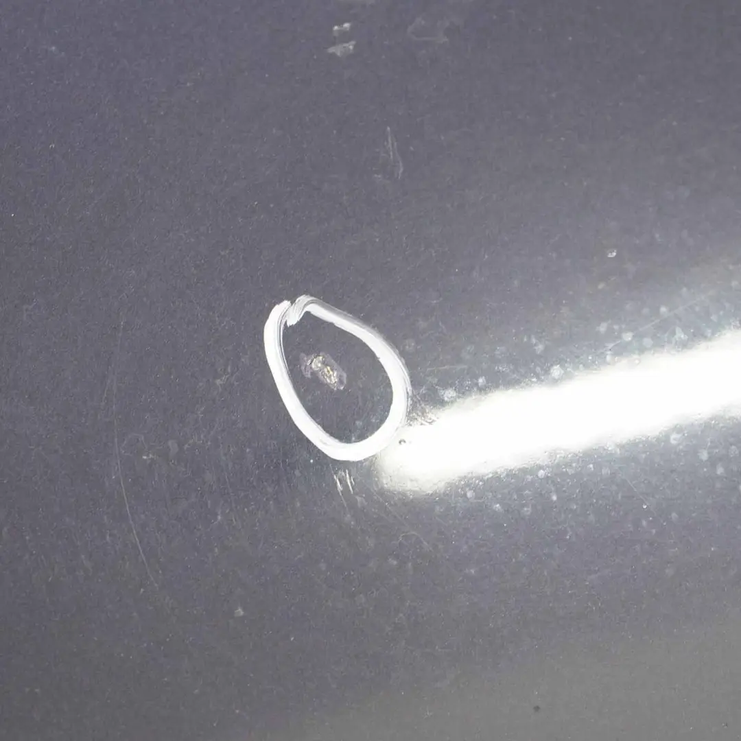 BMW E60 Hood Bonnet Cover Panel Monacoblau Blue Metallic - A35 - SKU 7111385-MB2 - Part number 7111385