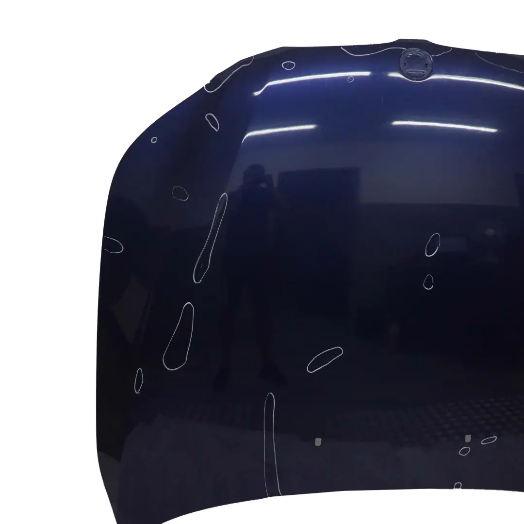 BMW E60 Maska Pokrywa Silnika Mysticblau - A07 - SKU 7111385-MYS - Numer Części 7111385