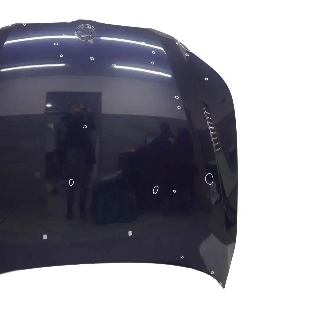 Hood Bonnet Cover Panel Orientblau Blue Metallic - 317 to BMW 5 E60 with Part number 7111385 BMW 5 E60 Hood Bonnet Cover Panel Orientblau Blue Metallic - 317 - SKU 7111385-OB - Part number 7111385