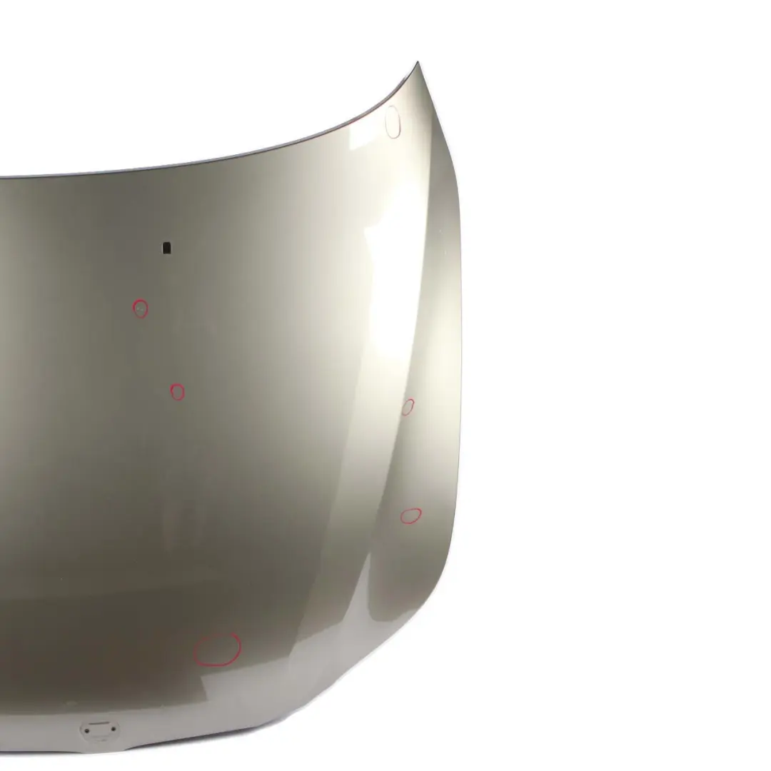 BMW E60 E61 Hood Bonnet Cover Panel Olivin Olivine Green Metallic - 349 - SKU 7111385-OLI - Part number 7111385