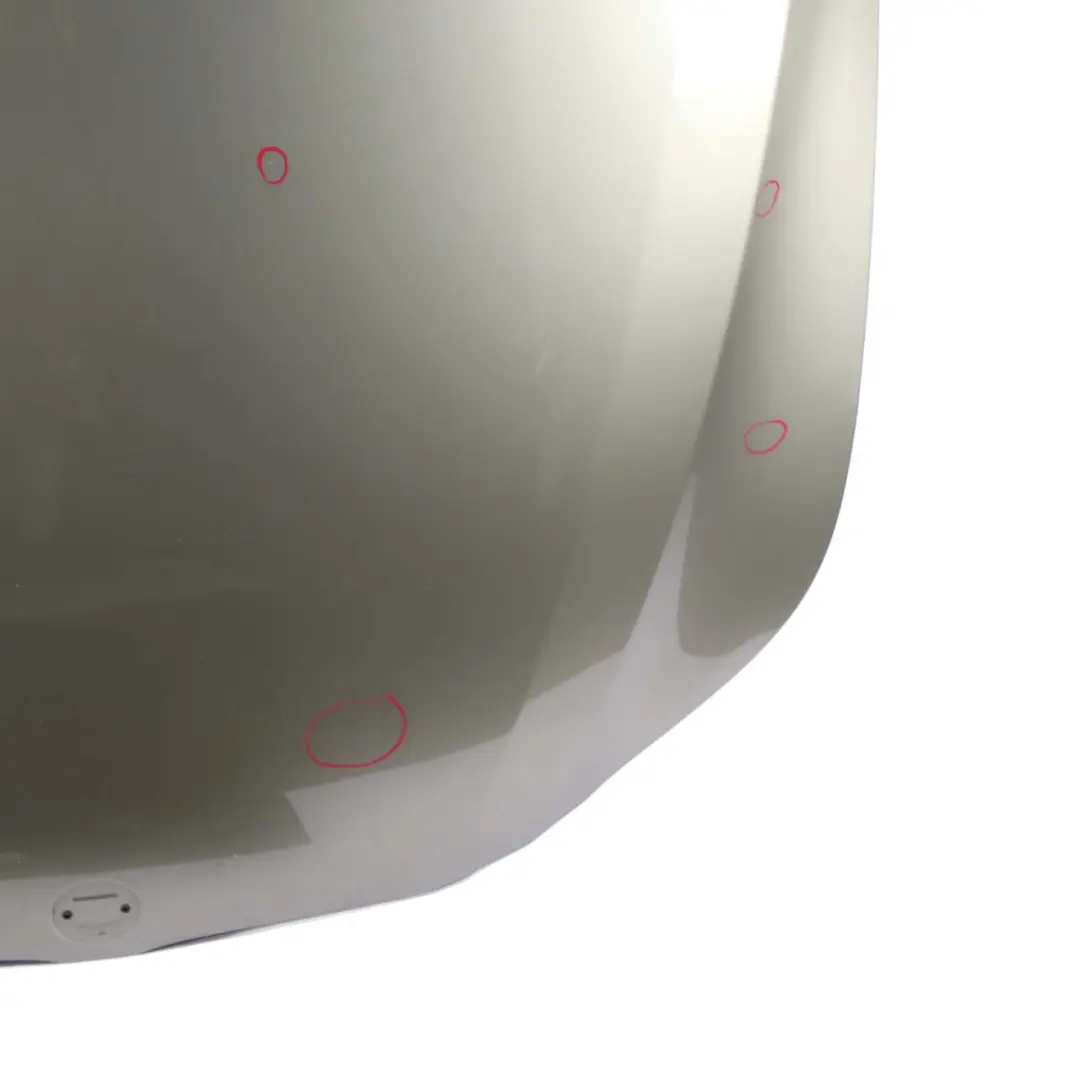 Hood Bonnet Cover Panel Olivin Olivine Green Metallic - 349 to BMW E60 E61 with Part number 7111385 BMW E60 E61 Hood Bonnet Cover Panel Olivin Olivine Green Metallic - 349 - SKU 7111385-OLI - Part number 7111385