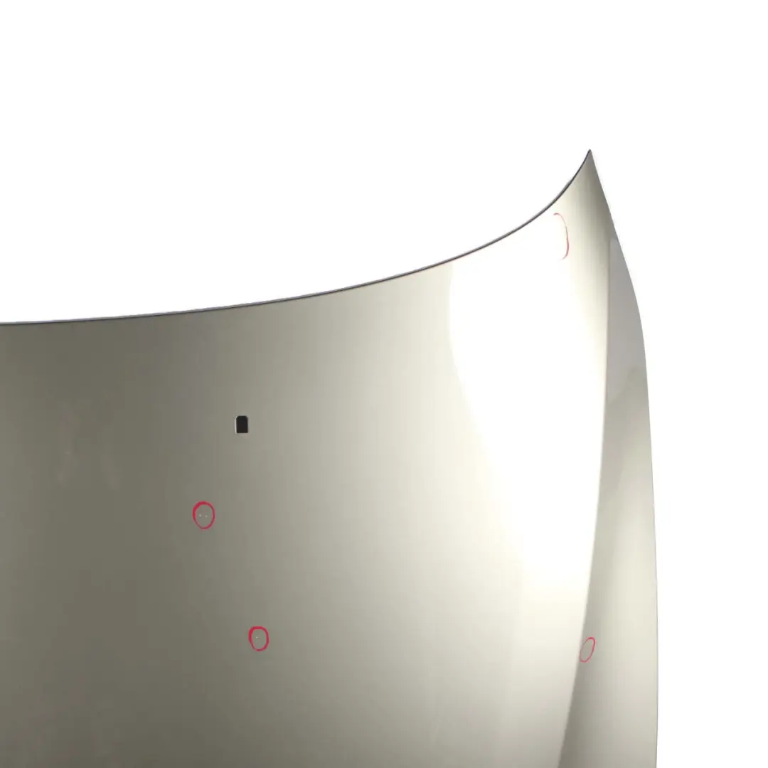 BMW E60 E61 Hood Bonnet Cover Panel Olivin Olivine Green Metallic - 349 - SKU 7111385-OLI - Part number 7111385