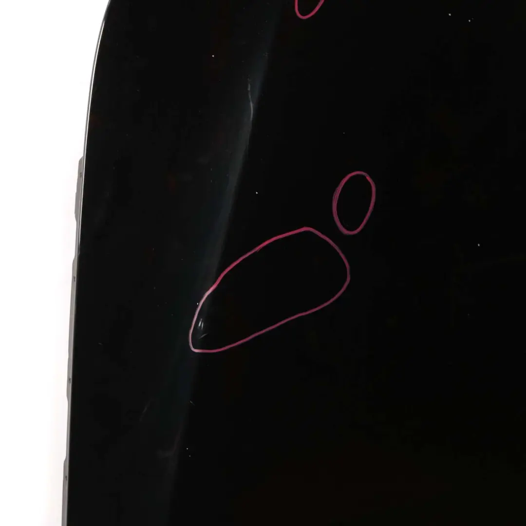 BMW E60 E61 Hood Bonnet Cover Panel Schwarz 2 Black - 668 - SKU 7111385-SCH - Part number 7111385