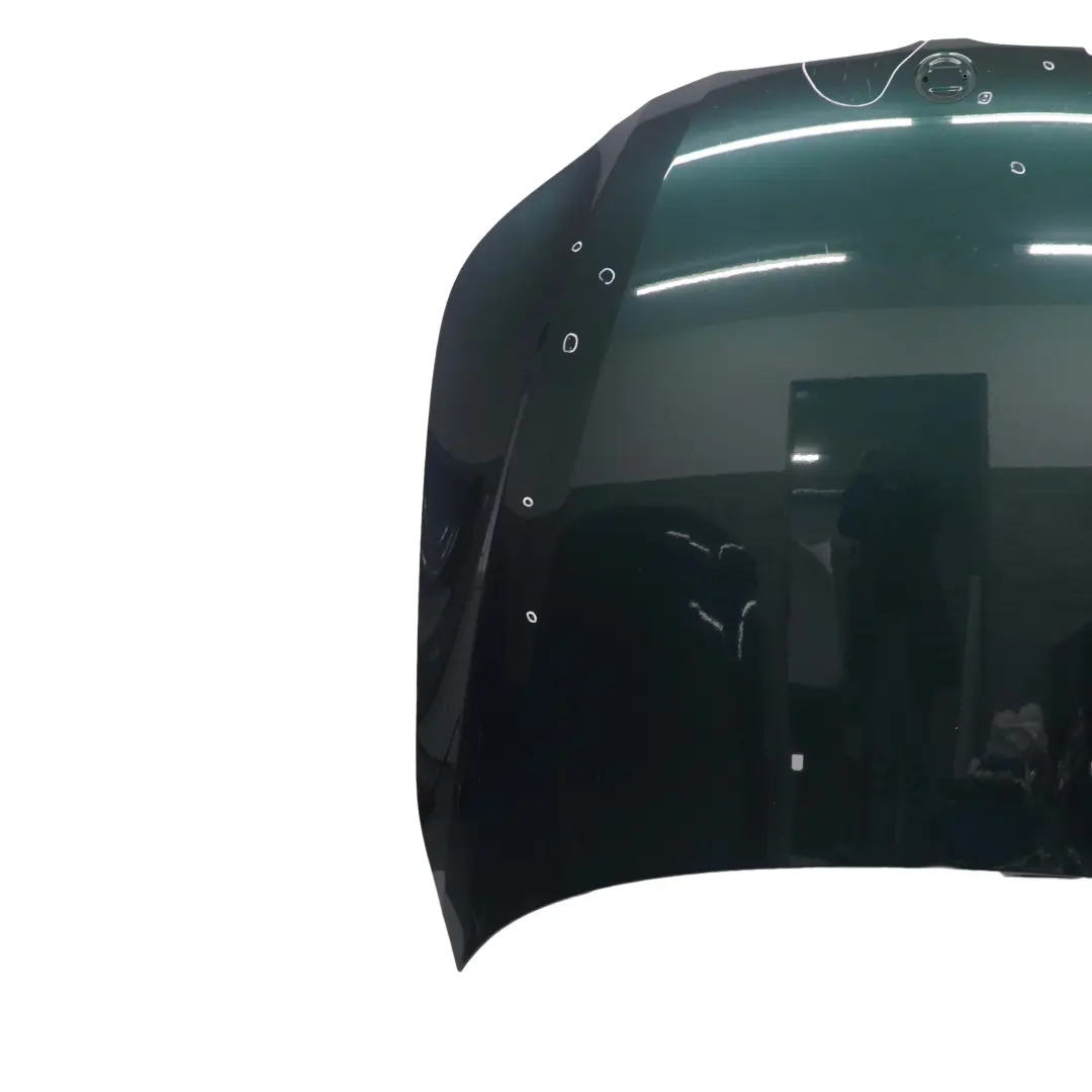 Hood Bonnet Cover Panel Tiefgruen Deep Green Metallic - A43 to BMW 5 E60 with Part number 7111385 BMW 5 E60 Hood Bonnet Cover Panel Tiefgruen Deep Green Metallic - A43 - SKU 7111385-TG - Part number 7111385