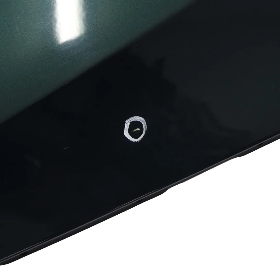 Hood Bonnet Cover Panel Tiefgruen Deep Green Metallic - A43 to BMW 5 E60 with Part number 7111385 BMW 5 E60 Hood Bonnet Cover Panel Tiefgruen Deep Green Metallic - A43 - SKU 7111385-TG - Part number 7111385