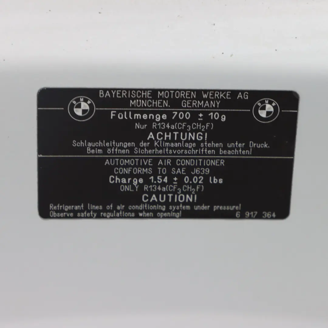 BMW E60 Hood Bonnet Cover Panel Titansilber Silver Metallic - 354 - SKU 7111385-TS3 - Part number 7111385