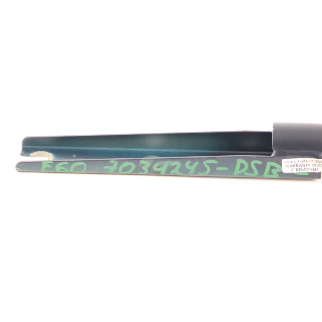 BMW 5 er E60 LCI Scharnier Heckklappe Hinten Links Tiefgruen Metallic A43 - SKU 7111387-DSB - Teilenummer 7111387