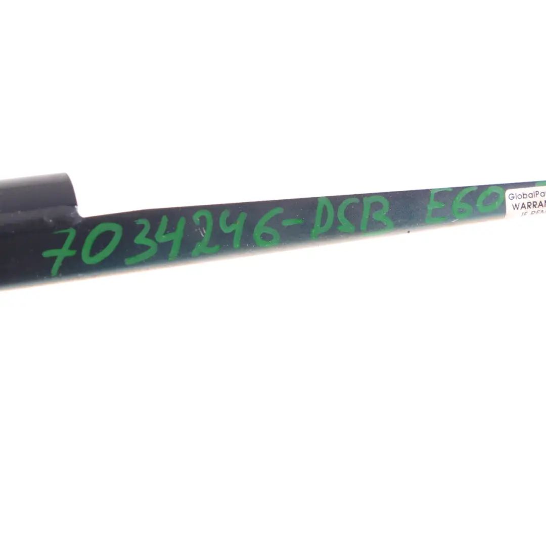 BMW E60 Trunk Tailgate Hinge Right O/S Tiefseeblau Deep Sea Blue A76 7034246 - SKU 7111388-DSB - Part number 7111388