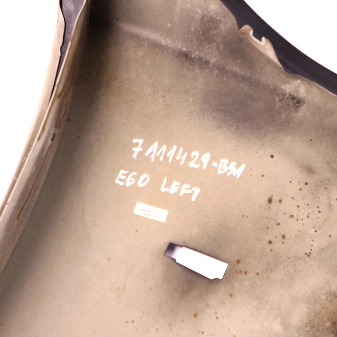 Front Left N/S Wing Fender Side Panel Black Sapphire - 475 to BMW 5 E60 E61 with Part number 7111429 BMW 5 E60 E61 Front Left N/S Wing Fender Side Panel Black Sapphire - 475 - SKU 7111429-BS1 - Part number 7111429