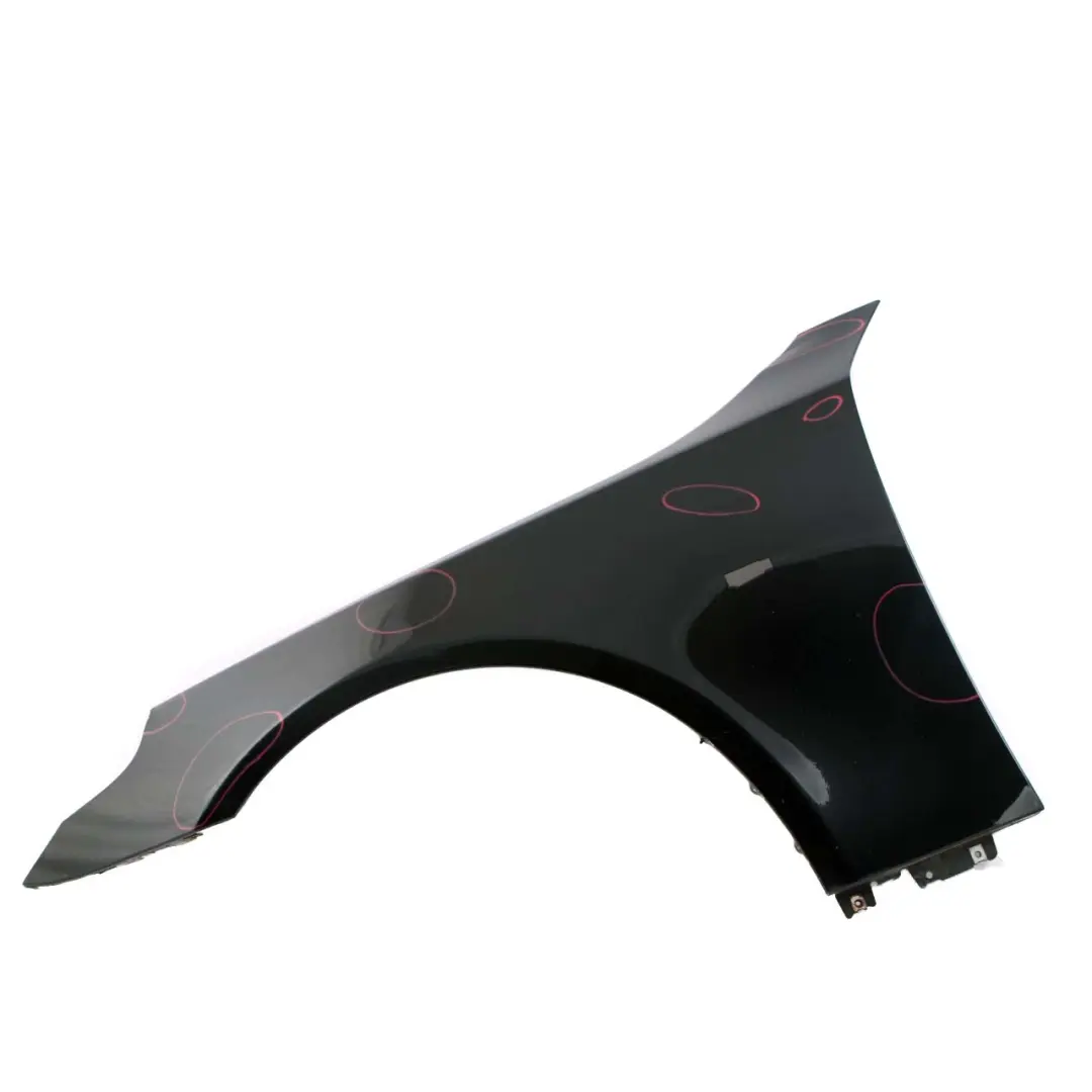 Wing Panel BMW E60 E61 Front Left N/S Side Fender Trim Black Sapphire - 475 to with Part number 7111429 Wing Panel BMW E60 E61 Front Left N/S Side Fender Trim Black Sapphire - 475 - SKU 7111429-BS2 - Part number 7111429