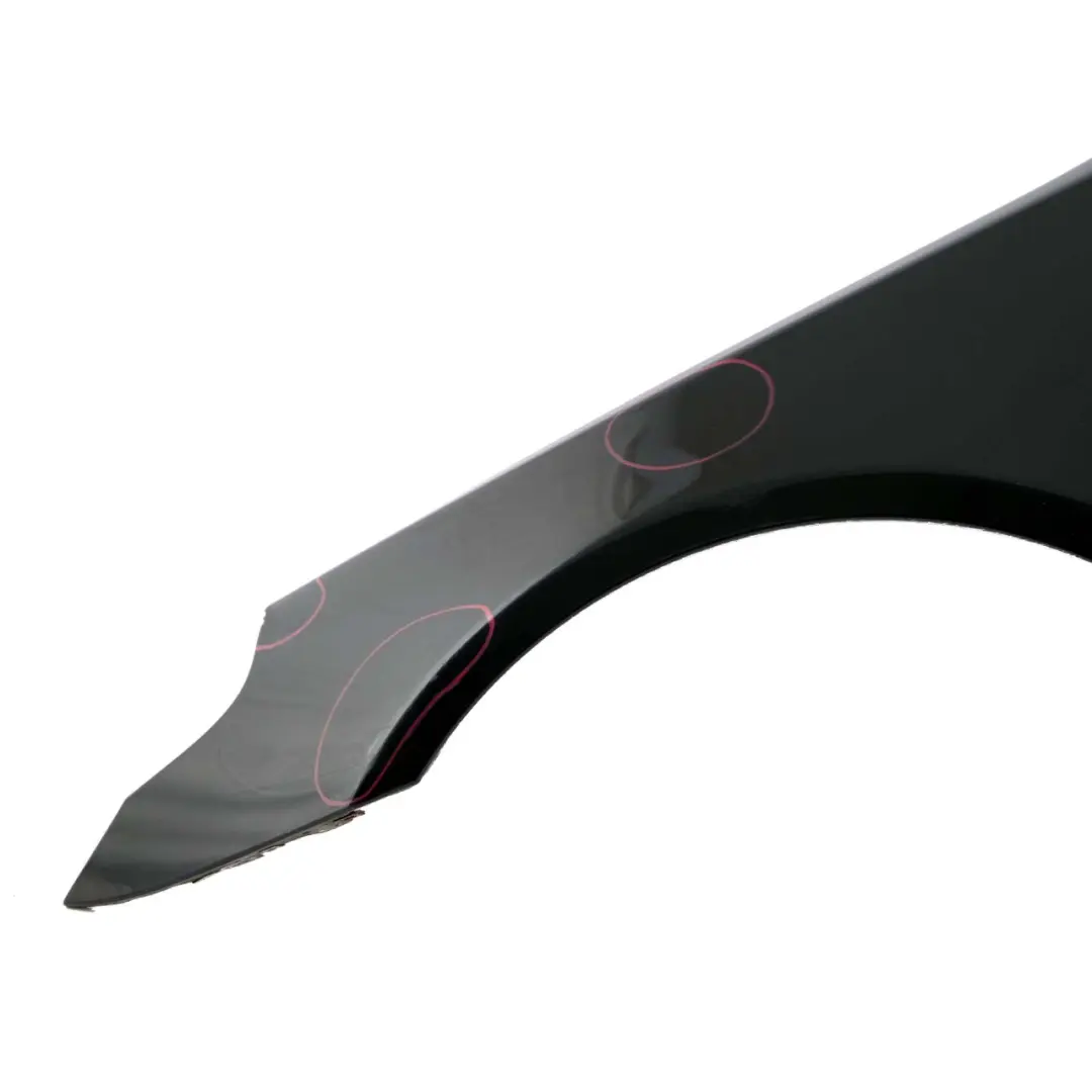Wing Panel BMW E60 E61 Front Left N/S Side Fender Trim Black Sapphire - 475 to with Part number 7111429 Wing Panel BMW E60 E61 Front Left N/S Side Fender Trim Black Sapphire - 475 - SKU 7111429-BS2 - Part number 7111429