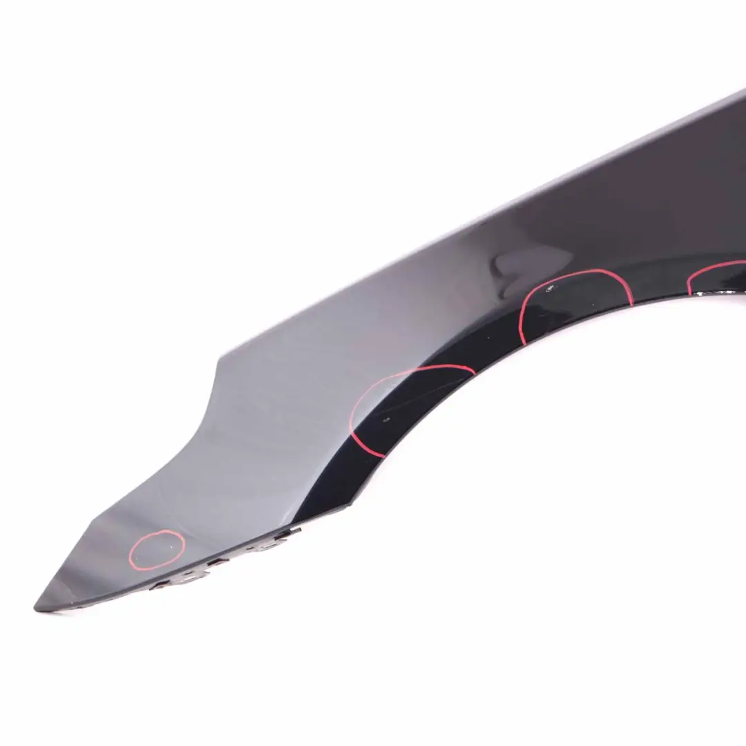 BMW E60 E61 2 Front Left N/S Wing Fender Side Panel Carbonschwarz Black - SKU 7111429-CAR2 - Part number 7111429