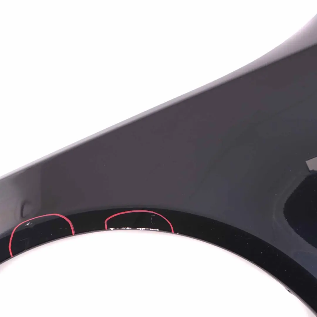 BMW E60 E61 Błotnik lewy przedni Carbonschwarz - SKU 7111429-CAR2 - Numer Części 7111429