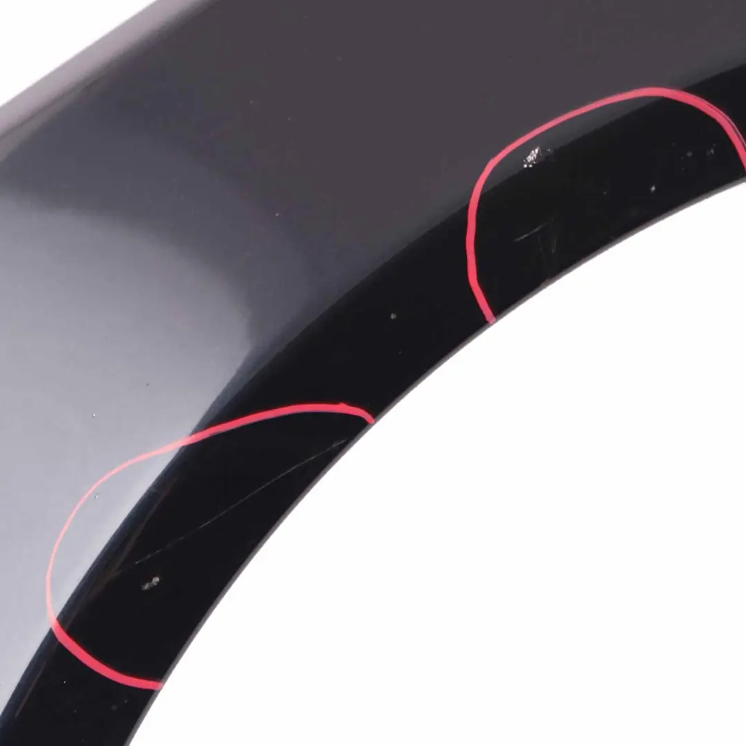BMW E60 E61 2 Front Left N/S Wing Fender Side Panel Carbonschwarz Black - SKU 7111429-CAR2 - Part number 7111429