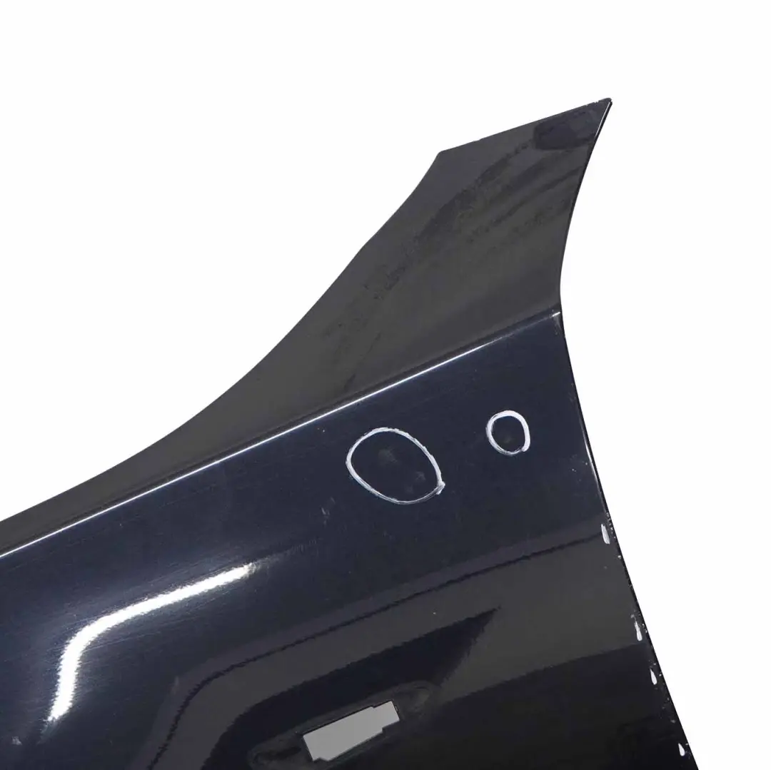 BMW E60 E61 Guardabarros Delantero Izquierdo Carbonschwarz - 416 - SKU 7111429-CAR5 - Número de pieza 7111429