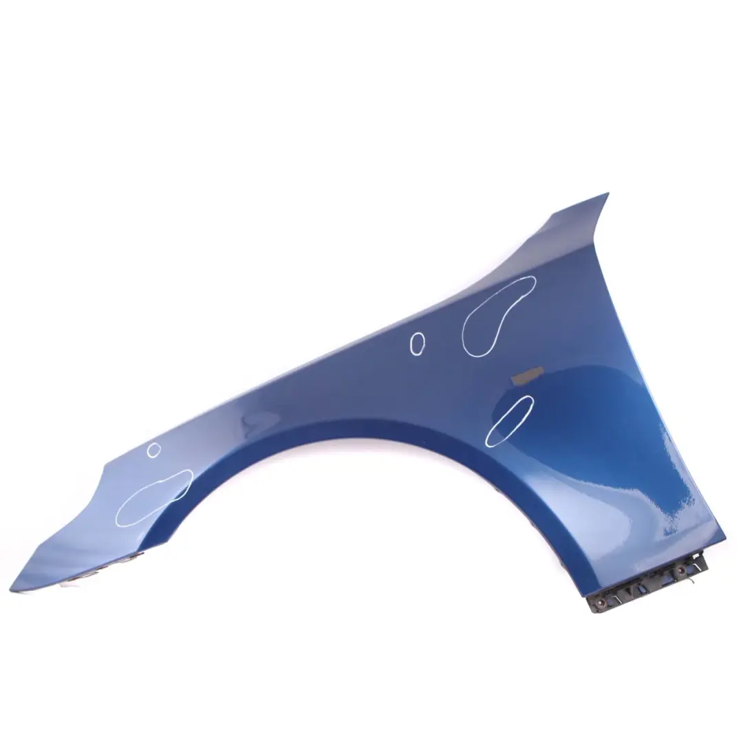BMW E60 E61 Seitenverkleidung Vorne Links Kotflügel Le Mans Blau - 381 - SKU 7111429-LMB - Teilenummer 7111429