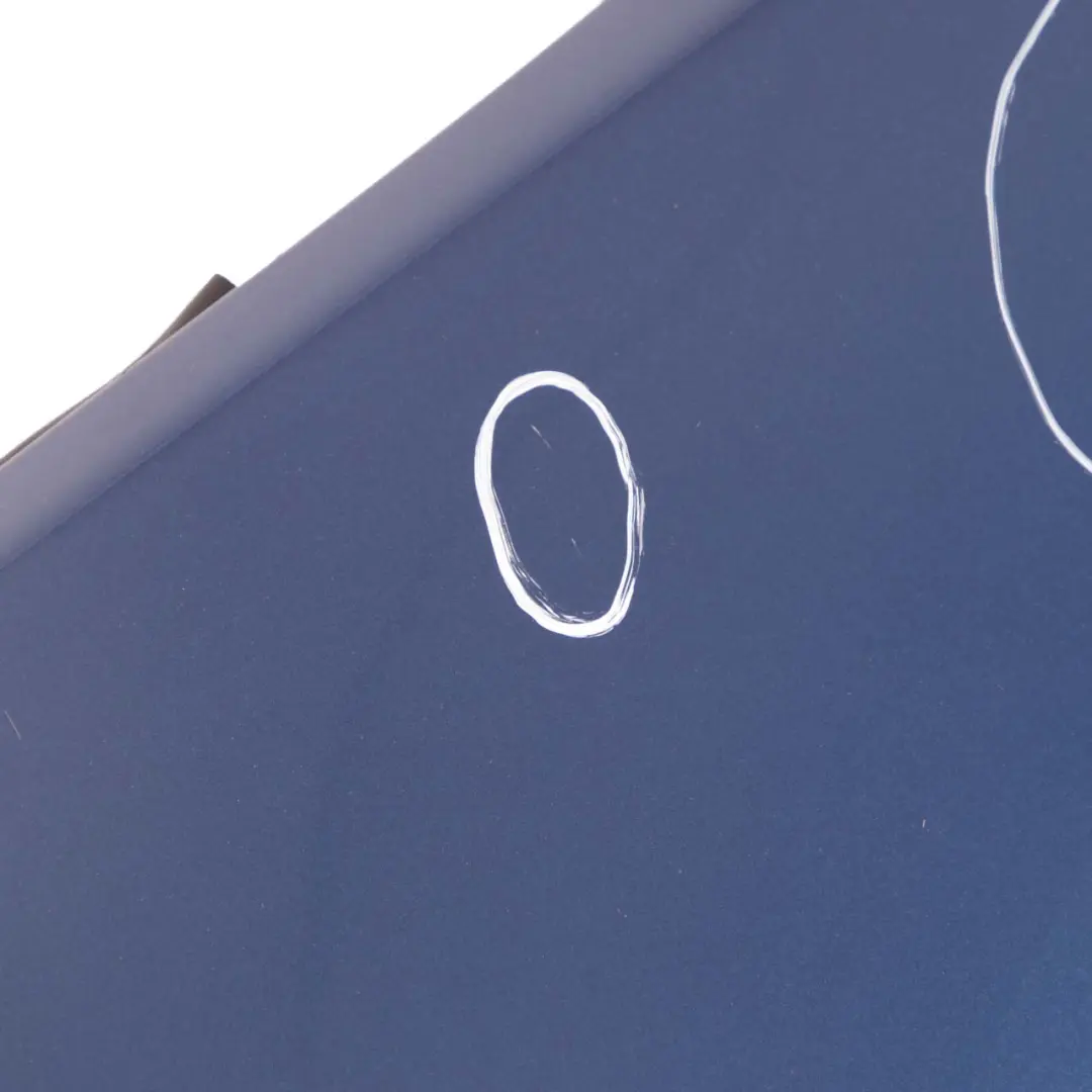 BMW E60 E61 Błotnik Lewy Przód Niebieski Le Mans Blau Metallic - 381 - SKU 7111429-LMB - Numer Części 7111429