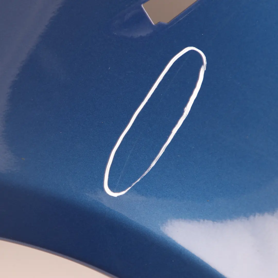 Panel Lateral Delantero Izquierdo Guardabarros Le Mans Blau - 381 para BMW E60 E61 con número de pieza 7111429 BMW E60 E61 Panel Lateral Delantero Izquierdo Guardabarros Le Mans Blau - 381 - SKU 7111429-LMB - Número de pieza 7111429