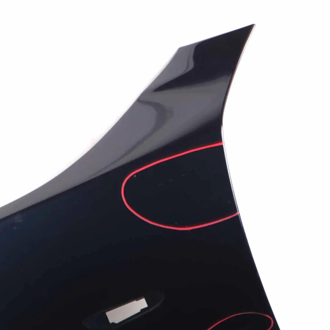 BMW E60 E61 Wing Panel Front Left N/S Fender Side Panel Monacoblau Blue - A35 - SKU 7111429-MB1 - Part number 7111429