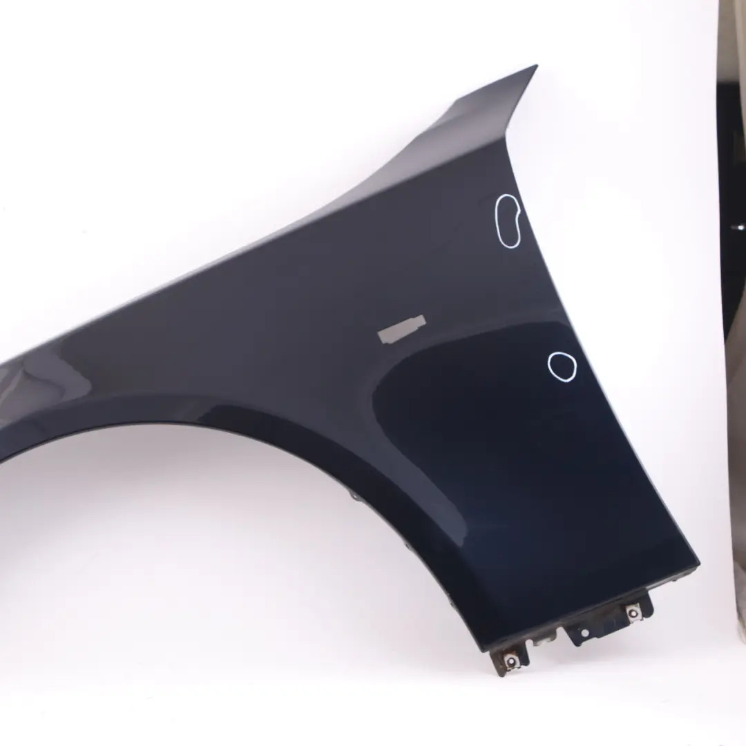 BMW E60 E61 Front Left N/S Wing Fender Side Panel Monacoblau Blue Metallic - A35 - SKU 7111429-MB2 - Part number 7111429